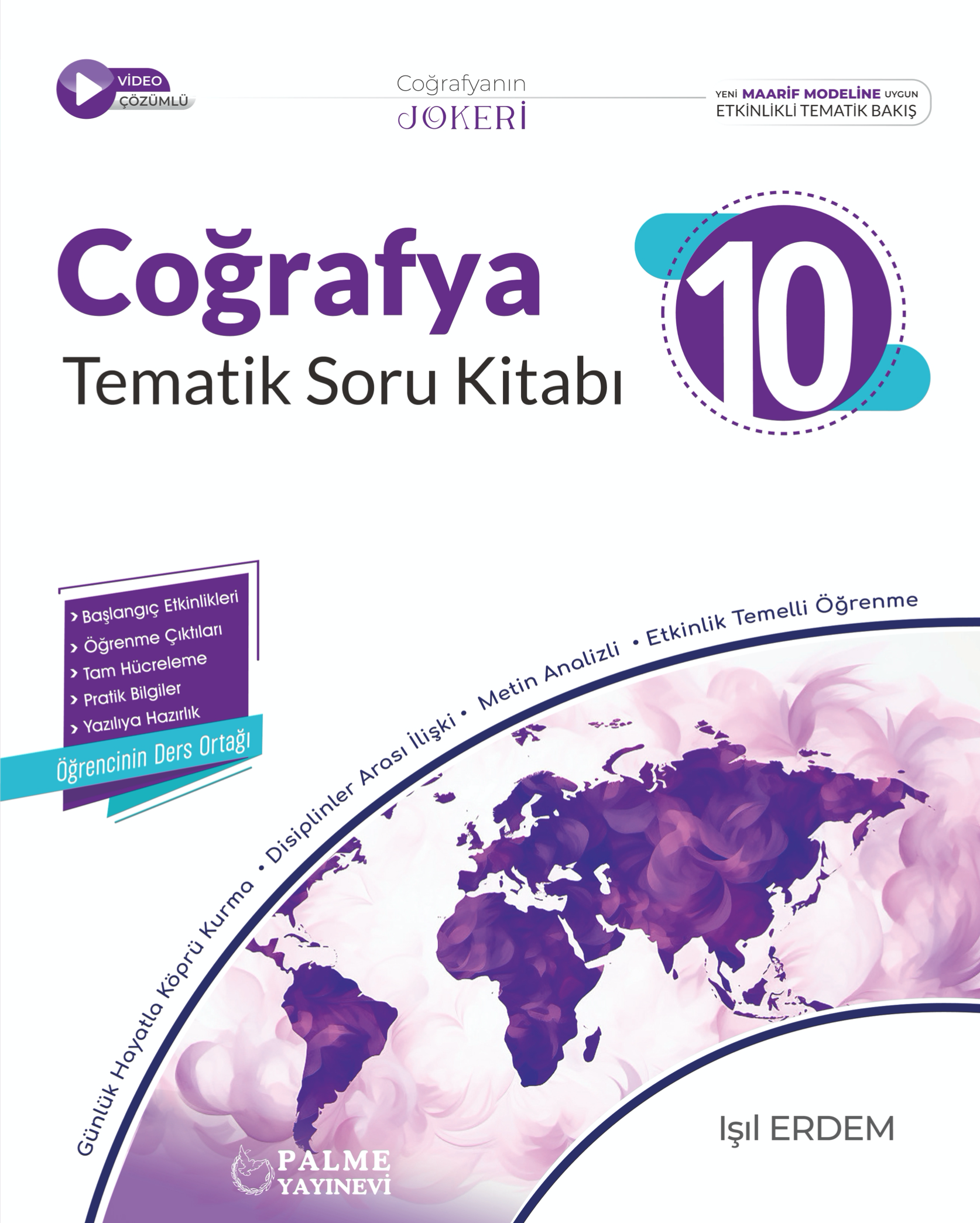 10. Sınıf Joker Coğrafya Soru Kitabı kapak görseli